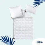 Ковдра Super Soft Premium всесезонна 175х210 см IDEIA штучний пух гипоалергенна бавовна натуральна перкаль преміум