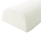 Подушка полувалік 10х49х20 см ортопедична IDEIA з ефектом пам'яті MEMORY FOAM з наволочкою на блискавці