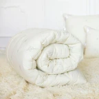 Ковдра зимова 140х210 см вовняна Wool Classic IDEIA тепла ковдра натуральна овеча вовна
