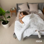 Ковдра всесезонна NORDIC двоспальна 175х210 см IDEIA антиалергенна біла