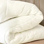 Ковдра зимова вовняна 175х210 см Wool Premium IDEIA бавовна подвійна шерсть натуральна супер тепла