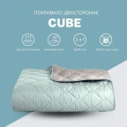 Покривало 210х240 см євро IDEIA стьобане двостороннє якісна стібка мікрофібра на ліжко диван