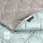 Покривало 210х240 см євро IDEIA стьобане двостороннє якісна стібка мікрофібра на ліжко диван