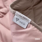 Покривало 240х260 см IDEIA стьобане двостороннє якісна стібка мікрофібра джинс беж на ліжко