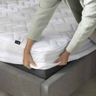Наматрацник NORDIC COMFORT 140х200х35 см IDEIA пл 150 г/м2 натяжний з бортом по периметру