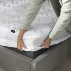 Наматрацник NORDIC COMFORT 80х190х35 см IDEIA пл 150 натяжний з бортом по периметру захисний