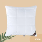 Подушка для сну 70х70 см Air Dream Premium IDEIA два чохла з блискавкою біла антиалергенна бавовна перкаль