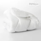 Ковдра дитяча всесезонна Comfort 100х135 см PAPAELLA для дітей у дитяче ліжечко антиалергенна молоко