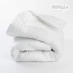 Ковдра дитяча всесезонна Comfort 100х135 см PAPAELLA для дітей у дитяче ліжечко антиалергенна молоко