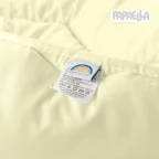 Ковдра дитяча всесезонна Comfort 100х135 см PAPAELLA для дітей у дитяче ліжечко антиалергенна молоко