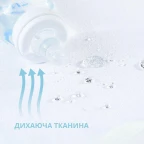 Наматрацник 2 шт дитячий у ліжечко 60х120х15 см непромокальний натяжний з гумкою по периметру бавовна