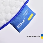 Подушка ортопедична 58х50х12 см IDEIA меморі вісколастик піна з ефектом пам'яті з наволочкою на блискавці метелик