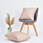 Набір подушок 2 шт декоративних IDEIA Silhouette 50х50 беж подушка декоративна антиалергенна