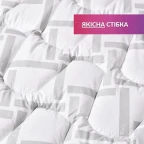 Набір спальний ковдра 200х220 см та 2 шт подушка 50х70 см Elegantly IDEIA аналог лебединого пуху