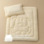 Набір дитячий Wool ковдра вовняна 100х135 см та подушка 40х60 см PAPAELLA для дітей