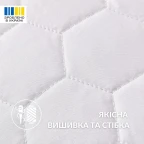 Подушка ортопедична з наволочкою Гречаний Комфорт IDEIA 50х70 см із валиком для підтримки шиї з лухою