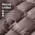 Покривало на ліжко, диван IDEIA Hotel Style 70х240 см двостороннє, стьобане, мікрофібра, готельне, дивандек