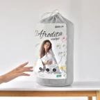 Ковдра літня 175х210 Afrodita IDEIA, штучний пух, легка, полегшена