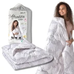 Ковдра літня 175х210 Afrodita IDEIA, штучний пух, легка, полегшена