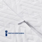 Подушка ортопедична NeckWave 60х40х11/9 см IDEIA анатомічна з ефектом пам'яті для сну на боці