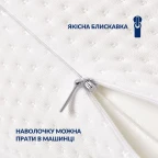 Подушка валик ортопедична ErgoRoll IDEIA 40х15х15 см з наволочкою з ефектом пам'яті для підтримки шиї