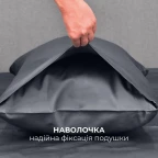 Набір постільної білизни полуторний IDEIA підковдра 145х215 см + 2 наволочки 50х70 см преміум сатин бавовна