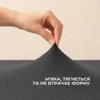 Простирадло трикотажне 80/90х200х35 см на гумці IDEIA, еластичне, трикотаж