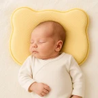 Подушка ортопедична дитяча BabyComfort PAPAELLA 27х22х3 см з ефектом пам'яті з наволочкою