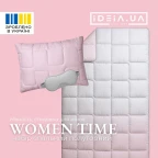 Набір полуторний WomenTime IDEIA ковдра 140х210 та подушка 50х70 антиалергенний