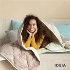 Ковдра вовняна Woolly 200х220 см IDEIA 400 г/м2 зимова, тепла, натуральна