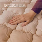 Ковдра вовняна Woolly 200х220 см IDEIA 400 г/м2 зимова, тепла, натуральна