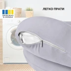 Подушка для годування диванчик 60х70х16 см бавовна антиалергенна, для зручності мами