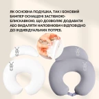 Подушка для годування диванчик 60х70х16 см бавовна антиалергенна, для зручності мами