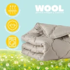 Ковдра дитяча 100х135 см Woolly PAPAELLA вовняна зимова в ліжечко для дітей, вовна
