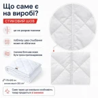 Одеяло зимнее антиаллергенное 175х210 см двуспальное, микрофибра, наполнитель 350 г/м2, стоковое, уценка