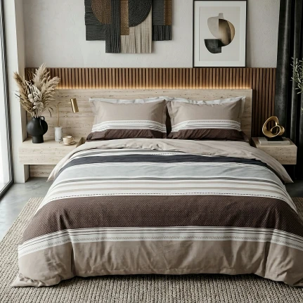 Комплект постільної білизни Viluta Євро Brushed Warm Cotton W-12