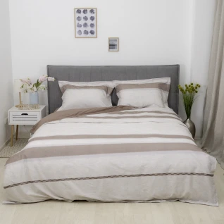Комплект постільноїКомплект постільної білизни Viluta Євро Brushed Warm Cotton W-19