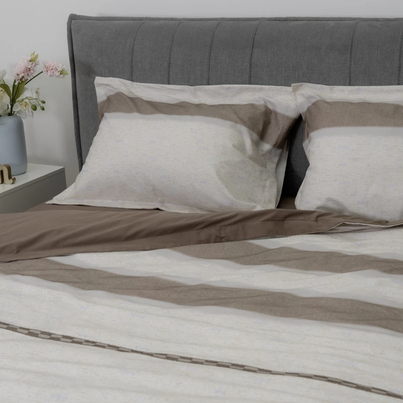 Комплект постільноїКомплект постільної білизни Viluta Євро Brushed Warm Cotton W-19