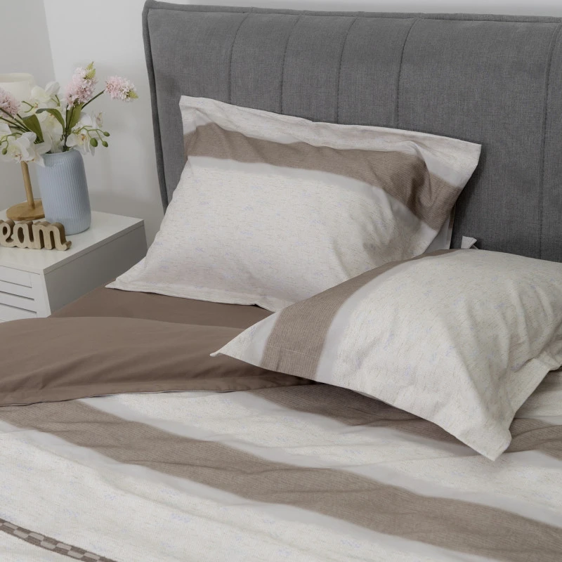 Комплект постільноїКомплект постільної білизни Viluta Євро Brushed Warm Cotton W-19