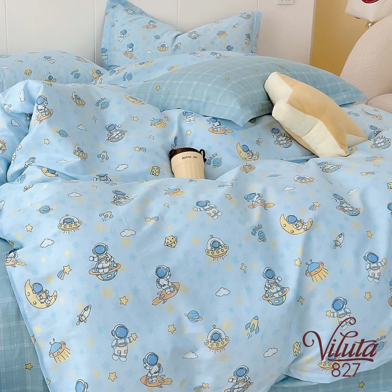 Комплект постільної білизни Viluta Підлітковий Сатин Twill 827